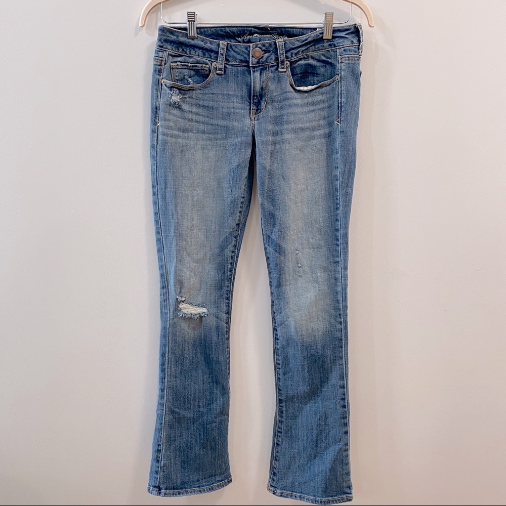 American Eagle Women’s Stretch Kick Jeans, Size 8R